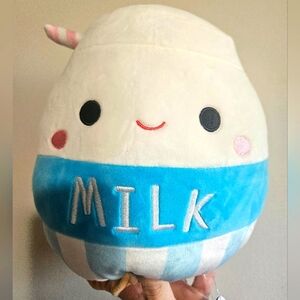 NWT Squishmallows Melly The Milk Carton & Neeona The Cookie Flipamallow 8" Plush